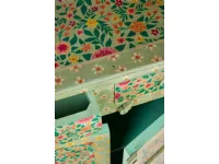 Madia modello Credenza frida alta verde di Outlet etnico a PREZZI OUTLET