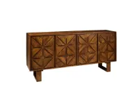 Madia in stile design Credenza geometric 4a di Outlet etnico a prezzo Outlet