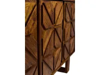 Madia in stile design Credenza geometric 4a di Outlet etnico a prezzo Outlet