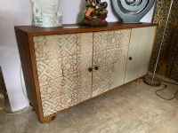 Outlet etnico, Credenza madia Lorenzo a prezzo Outlet.