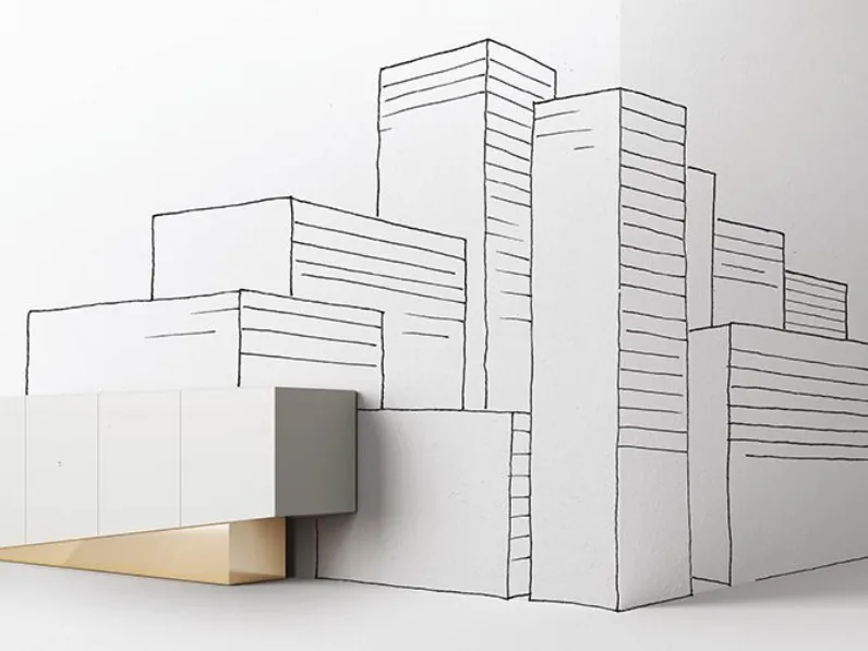 Madia di Minotti italia in legno Extra a prezzo riservato 