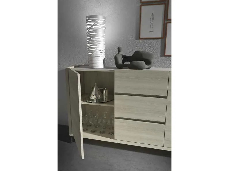 Madia in stile design Madia 2 colori  di Md work in Offerta Outlet