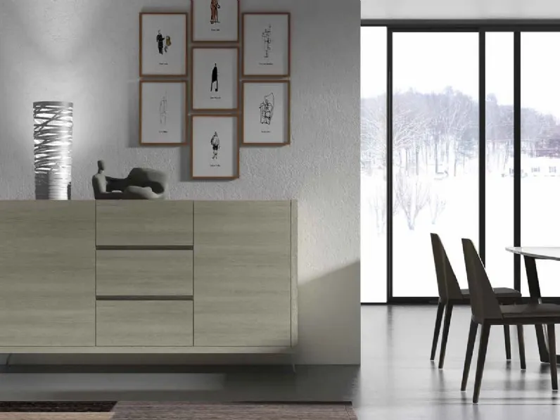 Madia in stile design Madia 2 colori  di Md work in Offerta Outlet