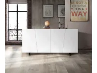 Madia in stile design Madia in legno bianco di Collezione esclusiva in Offerta Outlet