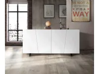 Madia Madia in legno bianco di Collezione esclusiva a prezzi outlet