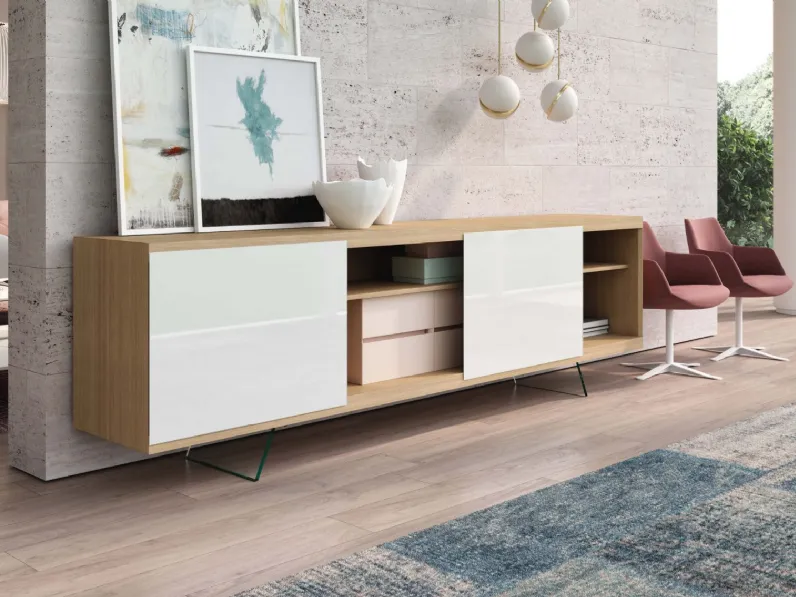 Madia in stile moderno Aliante di Presotto in Offerta Outlet