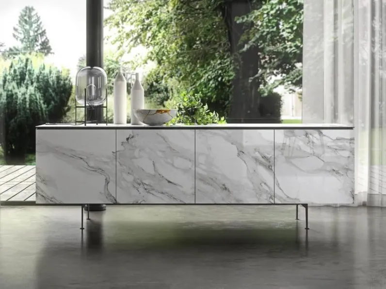 Madia in stile moderno Armor di Ozzio in Offerta Outlet