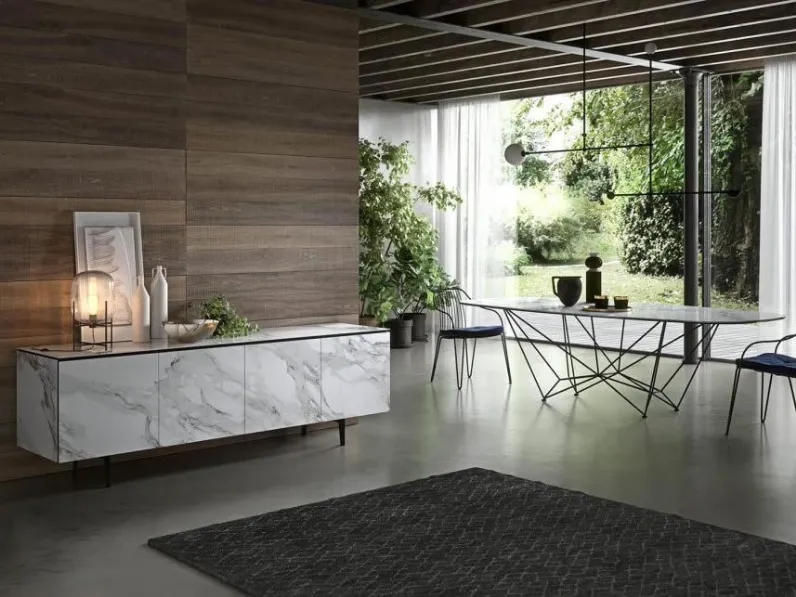 Madia in stile moderno Armor di Ozzio in Offerta Outlet