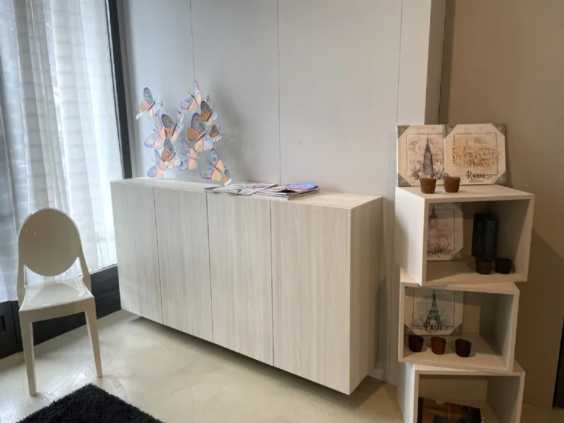 Madia di Battistella in laminato materico Cinquanta3 in Offerta Outlet