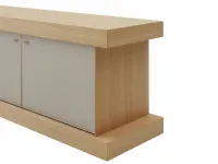 Madia di Formes in legno F2/form line 401 con pensili a prezzo riservato 