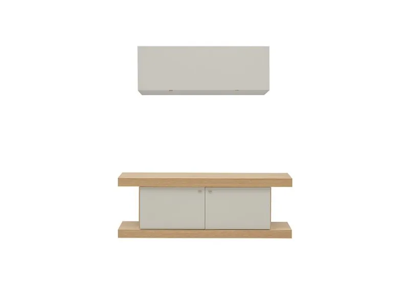 Madia di Forme’s in legno F2/form line 401 con pensili a prezzo riservato 