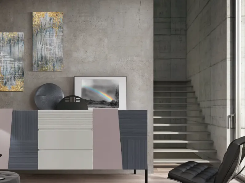 Madia art 3154 in stile moderno di Mobilificio bellutti in Offerta Outlet