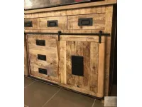 Madia in stile moderno Madia credenza ante scorrevoli newport   di Outlet etnico in Offerta Outlet