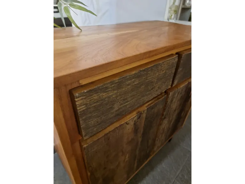 Madia in stile moderno Madia credenza etno  vintage 3 ante 3 cassetti    di Outlet etnico in Offerta Outlet