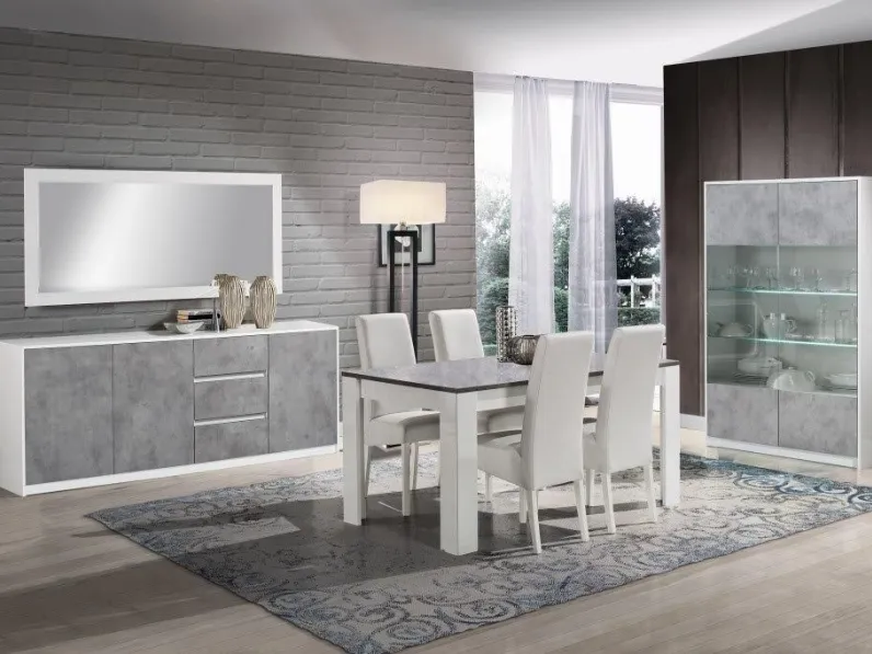Madia in stile moderno Modello smart di Artigianale in Offerta Outlet