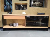 Madia in stile moderno River di Nature design a prezzo Outlet