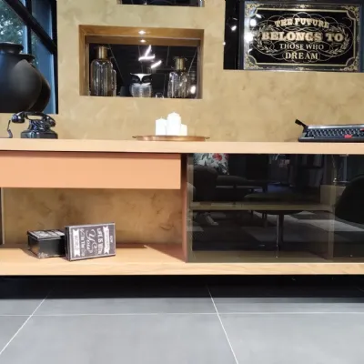 Madia in stile moderno River di Nature design a prezzo Outlet