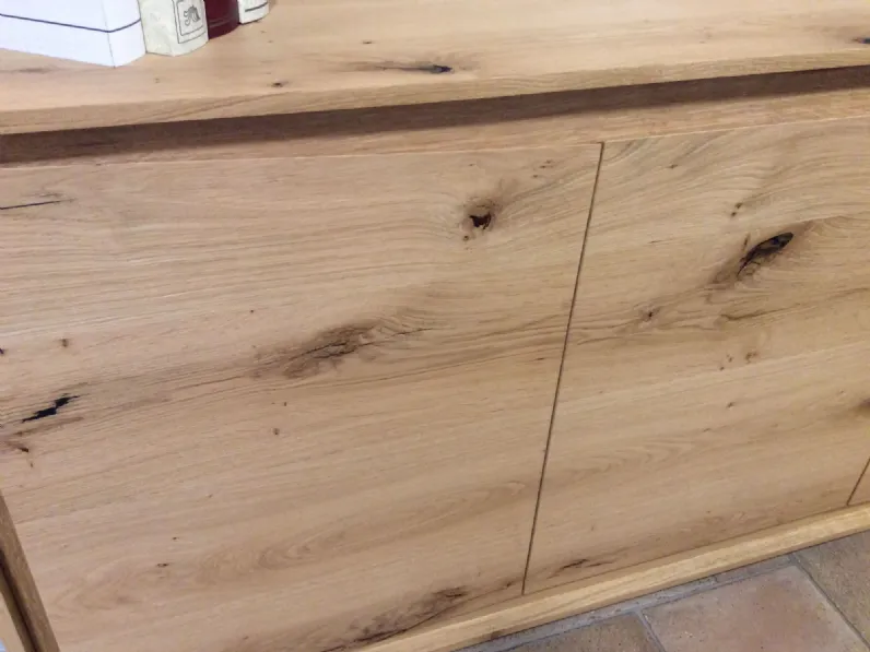 Madia in stile moderno Rovere cz900/3 di Artigianale a prezzo Outlet
