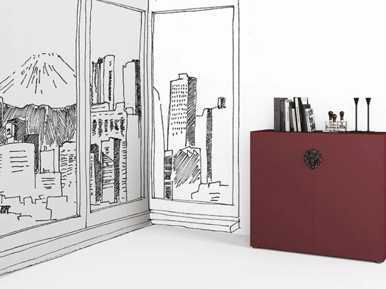 Madia di Minotti italia in legno King a prezzo riservato 