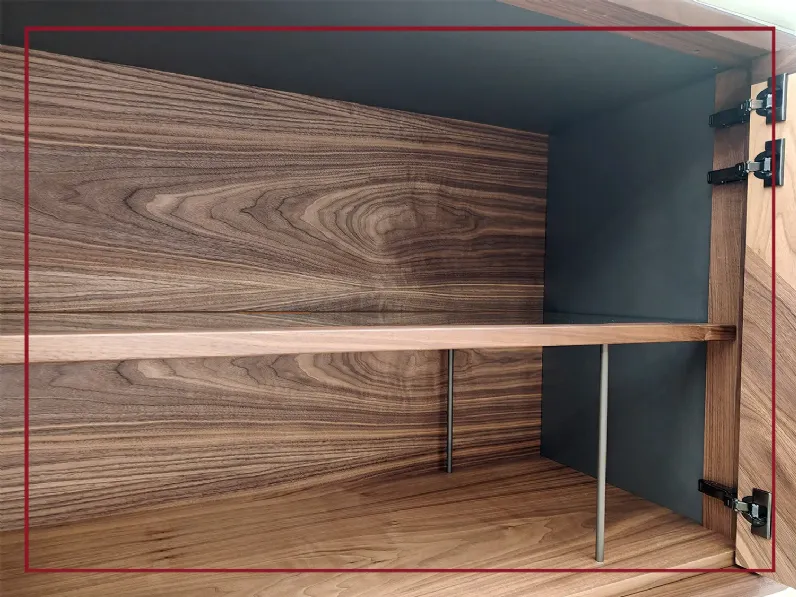 Madia in stile moderno Leonardo  l 423/4 di Arte brotto a prezzo Outlet