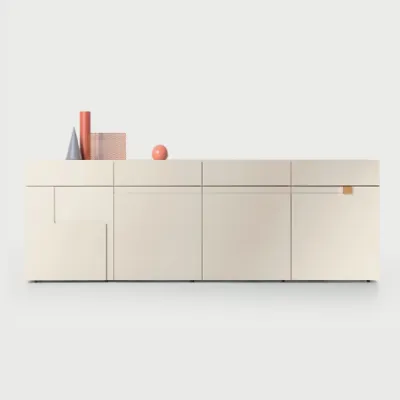 Madia Logos in stile design di Pianca in Offerta Outlet