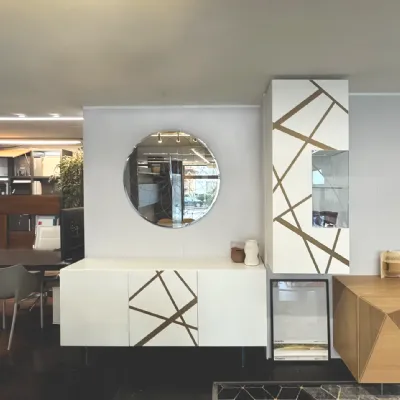 Madia modello Madia bassorilievo 35 bronzo graffiato di Voltan a PREZZI OUTLET