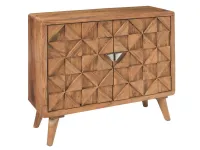 Madia Madia credenza 2 ssportelli vintage con intarsi di Outlet etnico con forte sconto