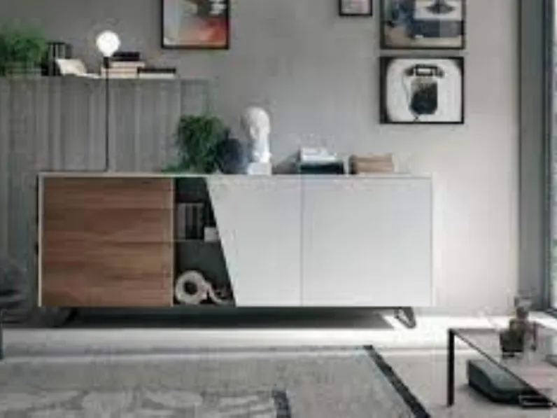 Madia di Tomasella in laminato materico Madia a prezzo Outlet