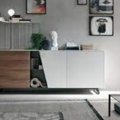 Madia di Tomasella in laminato materico Madia a prezzo Outlet