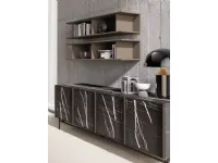 Madia in stile design Madia gloss di Orme a prezzo Outlet