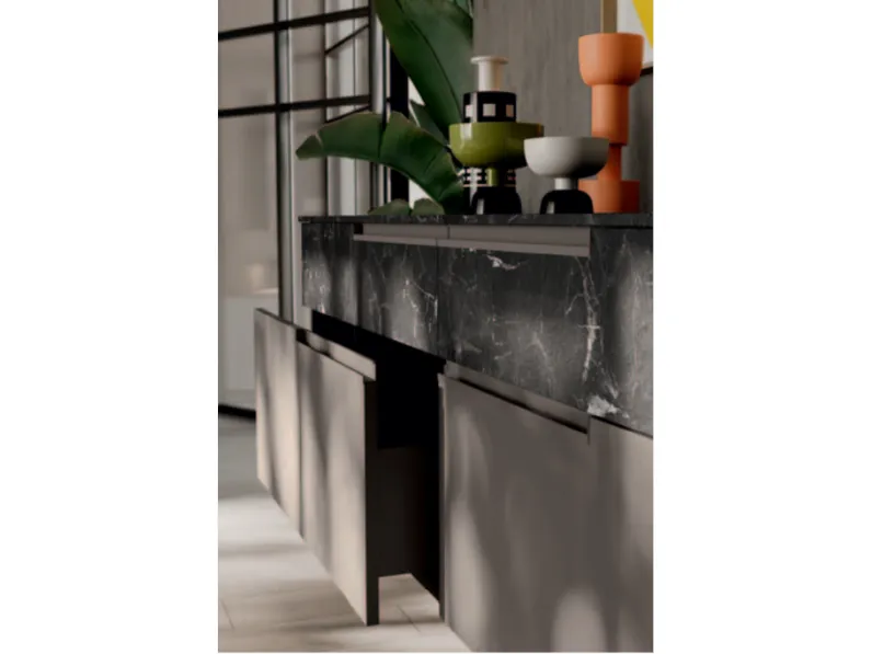 Madia in stile moderno Madia light 5.1 di Orme a prezzo Outlet