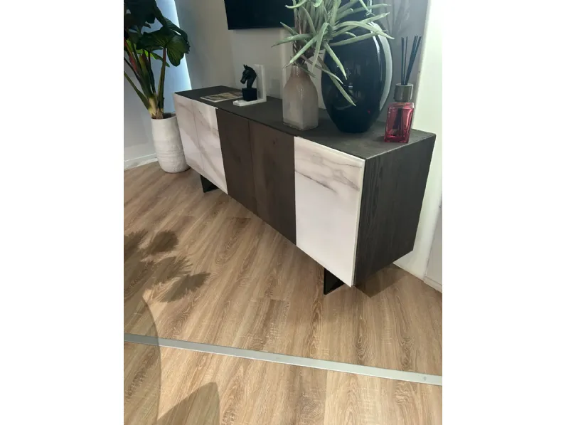 Mobile soggiorno modello Madia materia di Lago a PREZZI OUTLET