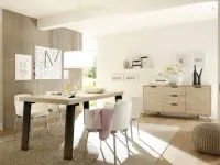 Madia di Md work in laminato materico Madia pat a prezzo Outlet