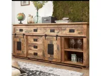 Madia Madiam credenza newport jupiter maxi ante scorrevole e cassetti  in stile moderno di Outlet etnico in Offerta Outlet