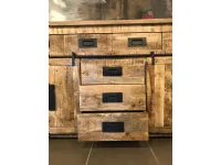 Madia Madiam credenza newport jupiter maxi ante scorrevole e cassetti  in stile moderno di Outlet etnico in Offerta Outlet