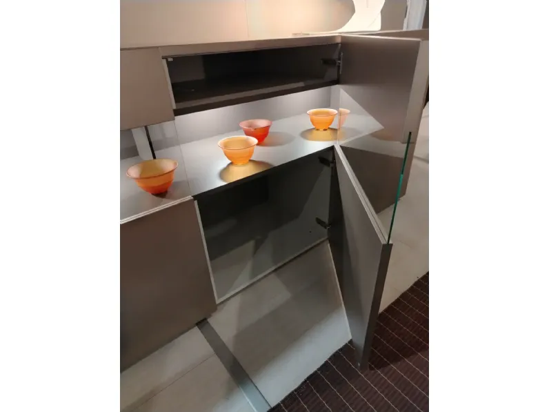 Madia di Alf da fre in laccato opaco Metropolis in Offerta Outlet