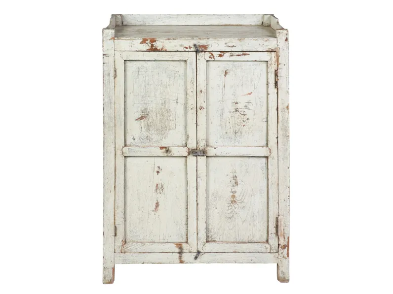 Madia Mobiletto 2 ante shabby chic in stile design di Outlet etnico in Offerta Outlet