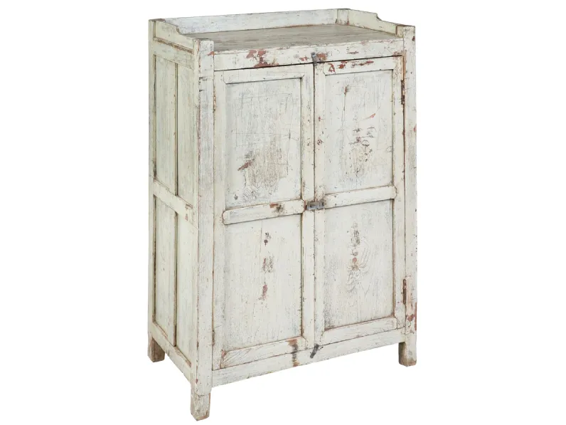 Madia Mobiletto 2 ante shabby chic in stile design di Outlet etnico in Offerta Outlet