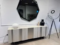 Mobile soggiorno modello Amsterdam keramik di Cattelan italia in Offerta Outlet