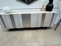 Mobile soggiorno modello Amsterdam keramik di Cattelan italia in Offerta Outlet