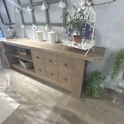 Madia in stile design Banco  estetica banco falegname  di Dialma brown in Offerta Outlet