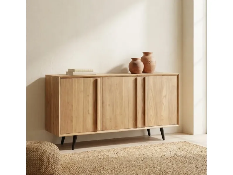 Madia Credenza etnica artigianale 3a di Outlet etnico a prezzi outlet