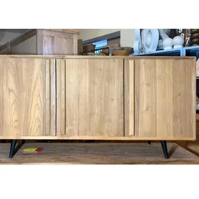 Madia Credenza etnica artigianale 3a in stile design di Outlet etnico in Offerta Outlet