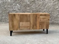Madia Credenza industrial marcus 145 cm in stile design di Outlet etnico in Offerta Outlet