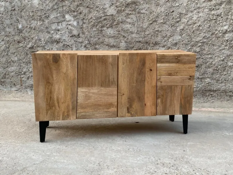 Madia Credenza industrial marcus 145 cm in stile design di Outlet etnico in Offerta Outlet