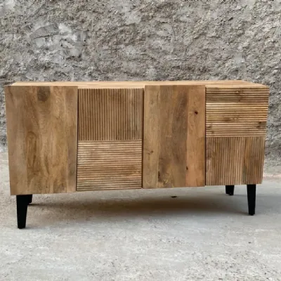 Madia Credenza industrial marcus 145 cm in stile design di Outlet etnico in Offerta Outlet