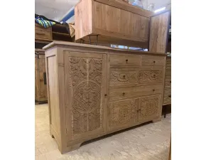 Madia modello Credenza namast teak 3a-4css di Outlet etnico in Offerta Outlet