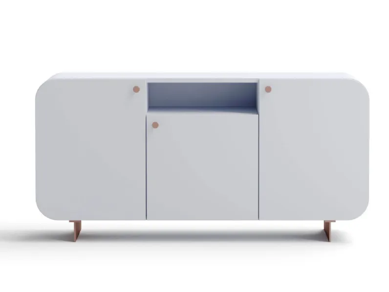 Madia in stile moderno Fifty di Giessegi in Offerta Outlet