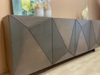 Madia in stile design Geometrica di Artigianale in Offerta Outlet