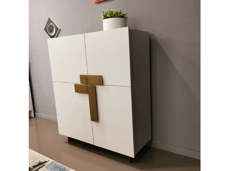 Madia in stile moderno Ginevra di Pianca a prezzo Outlet